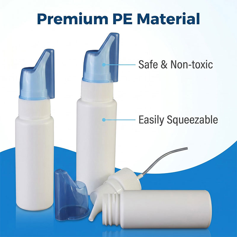 Water Bottle Blank - Irrigatore Nasale Portatile 30ml 60ml 100ml,