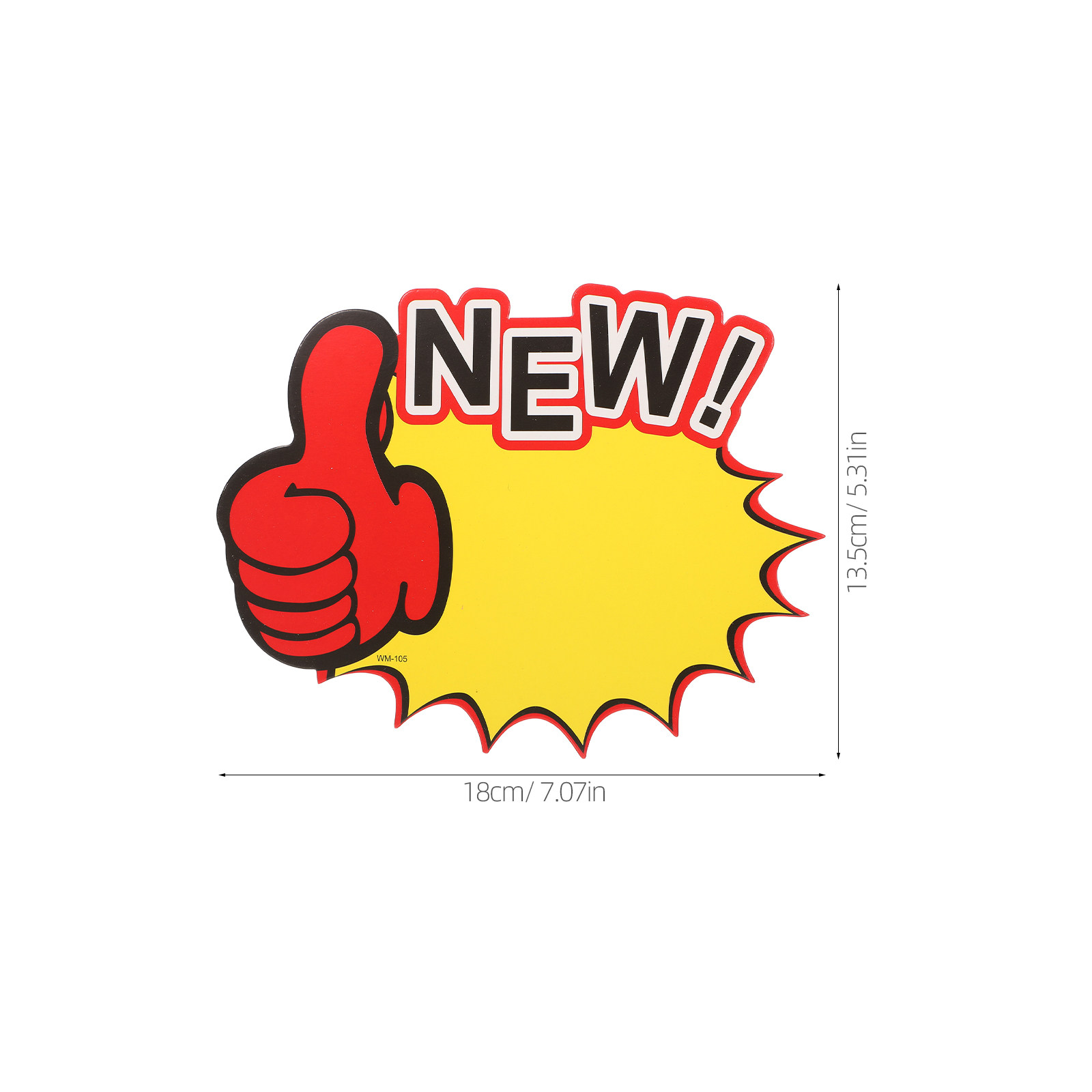 100 etichette grandi e vuote p - Yard Sign Blank recensione e prezzo