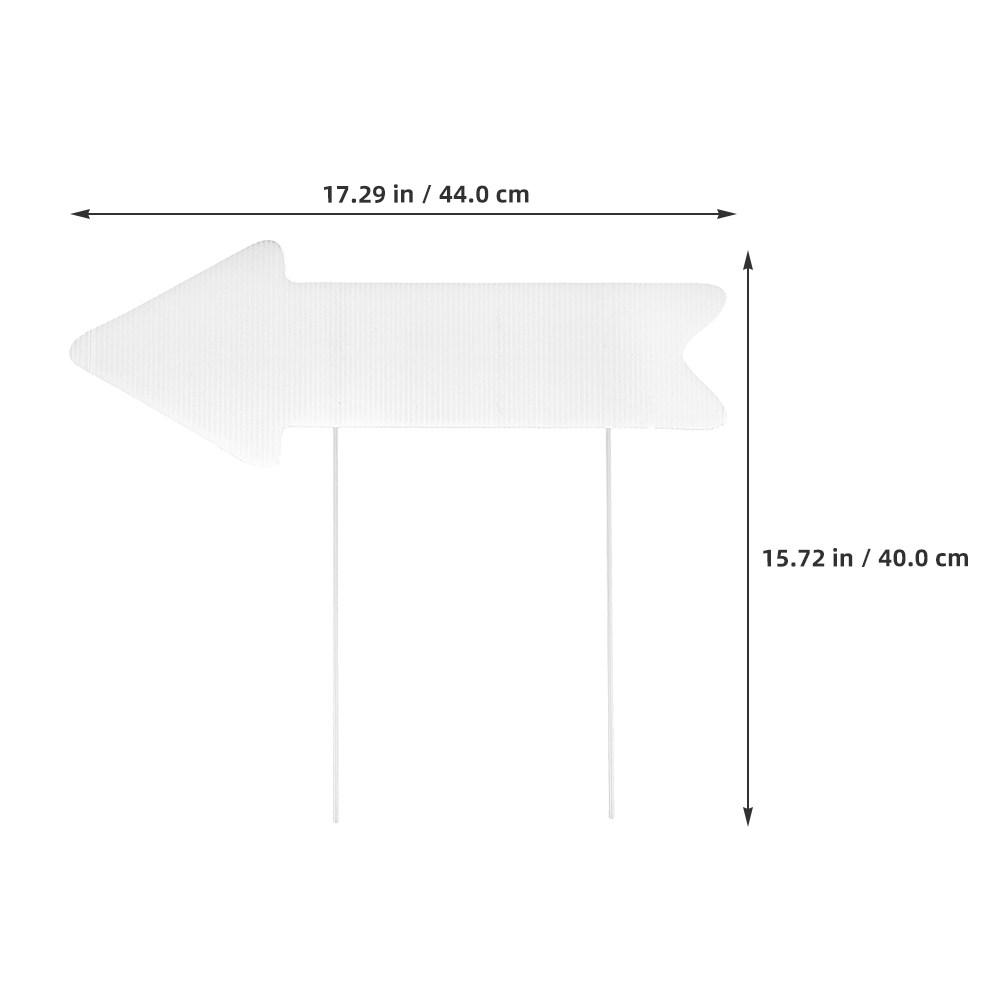 2 pezzi di cartelli da giardin - Yard Sign Blank recensione e prezzo