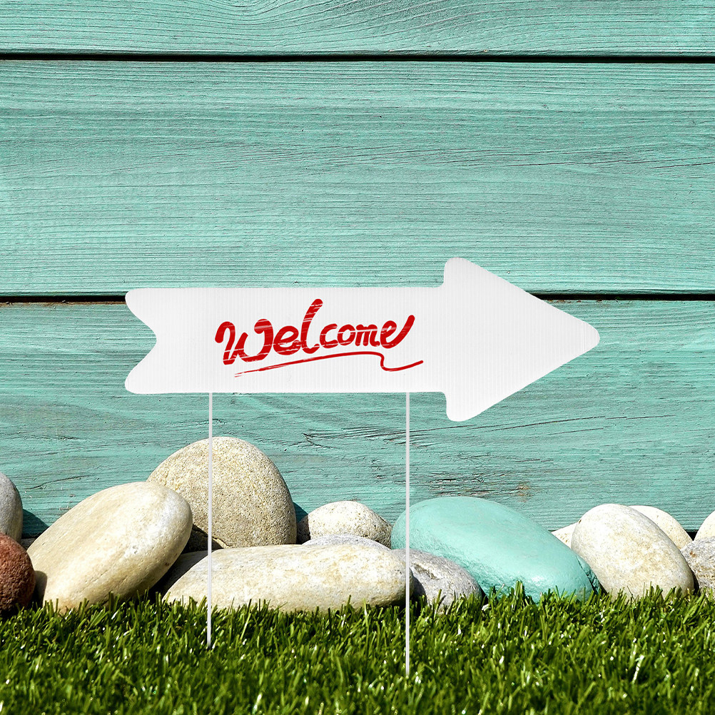 2 pezzi di cartelli da giardin - Yard Sign Blank recensione e prezzo