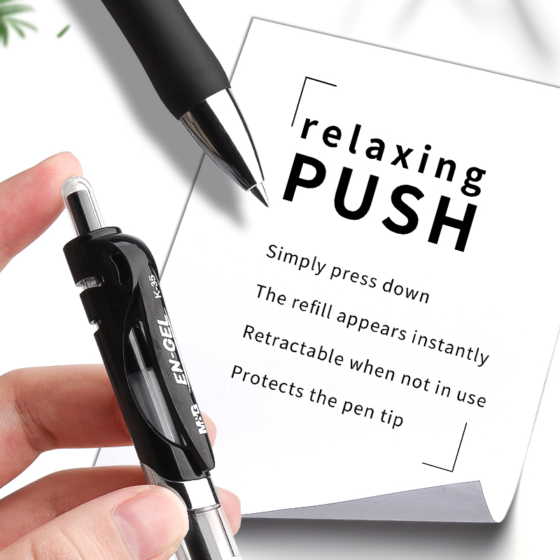 Penna gel tipo push M&G 0,5 mm - Pilot Pen G2 recensione e prezzo